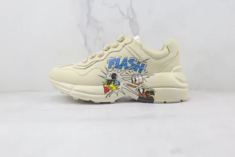 GU*CCI SHOES WHITE/BLUE