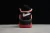 Nike Air More UPTEMPO Black White Laser Crimson - tienda online