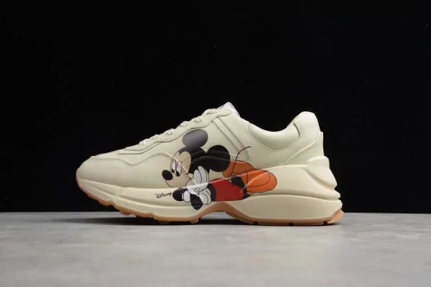 GU*CCI SHOES BEIGE/BLACK/BEIGE