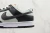 Dunk Low 'Grey Black Orange Mini Swoosh'
