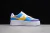 Nike AirForce 1 Low Shadow White Blue Purple en internet