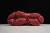 BALENCIAGA TRIPLE S SNEAKER DADSHOE WINE RED/RED - DAIKAN