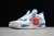 Nike AirJordan 4 Retro White/Military Blue - comprar online