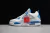 Nike AirJordan 4 Retro White/Military Blue