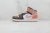 Air Jordan 1 Mid GS 'White Light Madder Root'