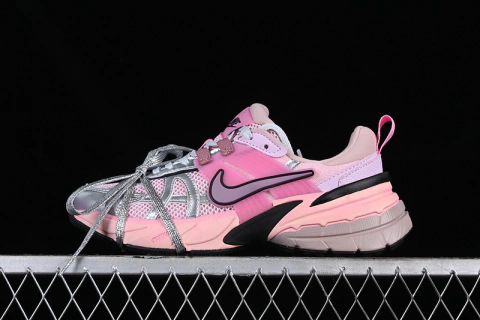 Nike V2K Run Grey/Pink