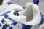 BALENCIAGA TRIPLE S DADSHOE BLANC/BLUE - DAIKAN