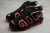 Nike Air More UPTEMPO Black White Laser Crimson