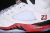 Jordan 5 Retro Fire Red Black Tongue en internet