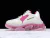 BALENCIAGA TRIPLE S CLEAR SOLE TRAINERS WHITE