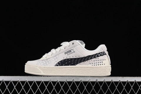 PUMA Suede XL Skate Beige - White