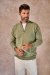 Sweater MOU Medio Cierre Verde