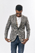 Saco BIELLA Slim Fit Gris