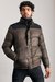 Campera NEILL Combinada Gris Oscuro en internet