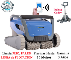 Robot Dolphin M600 Limpia Piscina Barrefondo