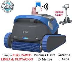 Robot Dolphin s400 Limpia Piscina Barrefondo