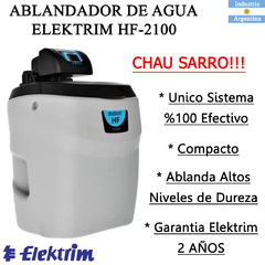 Ablandador de Agua Elektrim HF-2100 Chau Sarro!!!