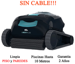 Robot Dolphin LIBERTY 200 Limpia Piscina Inalambrico (SIN CABLES)