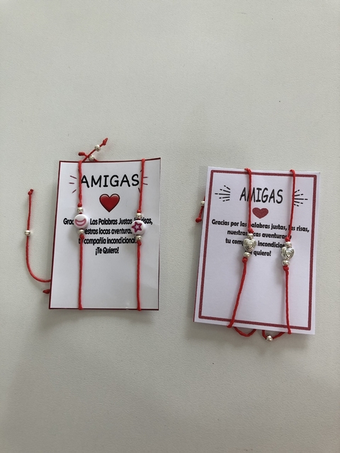 Pulseras compartir