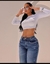 Calça jeans MOM na internet