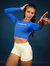 Blusa UV- manga longa