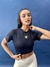 Blusa UV- manga curta
