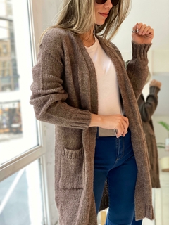 SACO DE LANA CON BOLSILLOS - comprar online