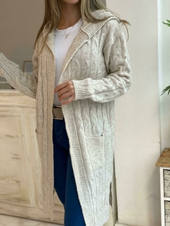SACO DE LANA C/ CAPUCHA - tienda online