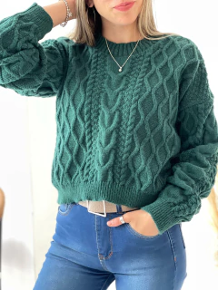 SWEATER FRISADO CON ROMBOS en internet