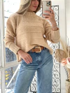 Sweater de lana con textura