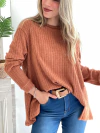 Sweater de morley lanilla con tajo