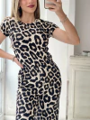 Remera animal print morley