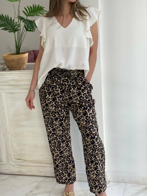 PANTALON ANIMAL PRINT