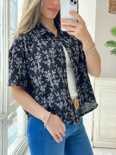 CAMISA SIMIL BORDADO