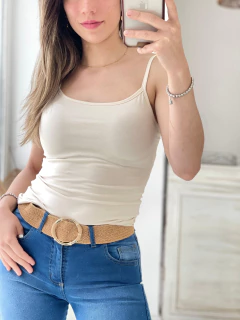 Imagen de MUSCULOSA DE ALGODON Y LYCRA