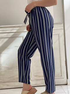 PANTALON DE POPLIN ESTAMPADO - comprar online