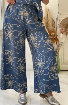 PANTALON DE SEDA VISCOSA