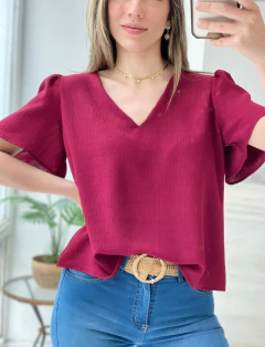 BLUSA DE CEY MANGA PRINCESA