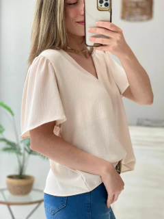 Imagen de BLUSA DE CEY MANGA PRINCESA