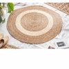ALFOMBRA CIRCULAR 100CM DIAMETRO DE FIBRA NATURAL - comprar online