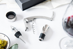 SET ACCESORIOS DE VINO X4 C/ESTUCHE - comprar online