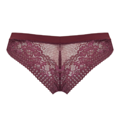 calcinha biquíni marsala - B04/R148 - comprar online