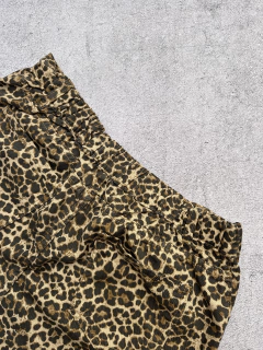 Short de JEAN MOM PRINT con elástico atrás - rígido -♡ - tienda online