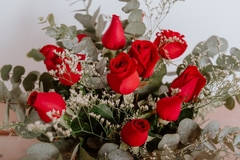 Flower box rosas grande - comprar online
