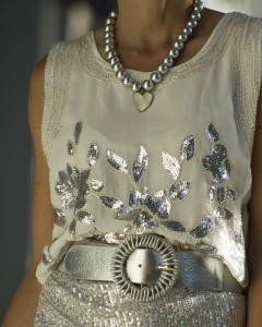 Blusa Musculosa KYLIE Blanca - Yo Kiero