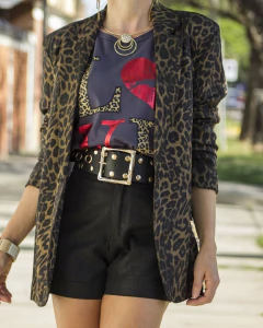 Imagen de Blazer FURY LEOPARDO METALIC