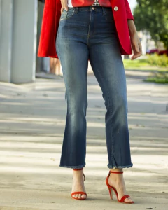 Jeans Riffle Oxford Cropped M01233