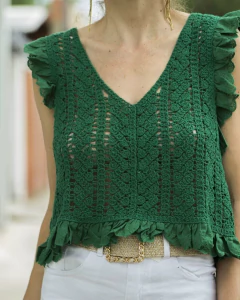Blusa Musculosa CIANO Verde [S|M] en internet