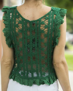 Blusa Musculosa CIANO Verde [S|M] - comprar online