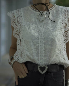 Blusa LIRIA Blanca - comprar online